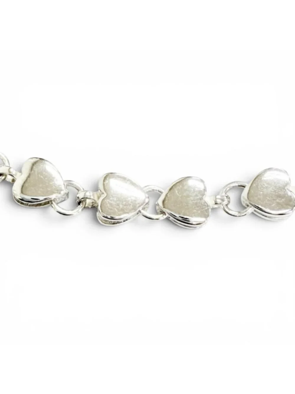 Tiffany & Co Vintage Puff Heart Necklace 925 Sterling Silver